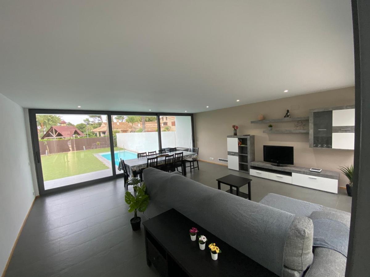 Modern Villa With Private Pool/ 400M To The Beach Grao de Castellon Ngoại thất bức ảnh
