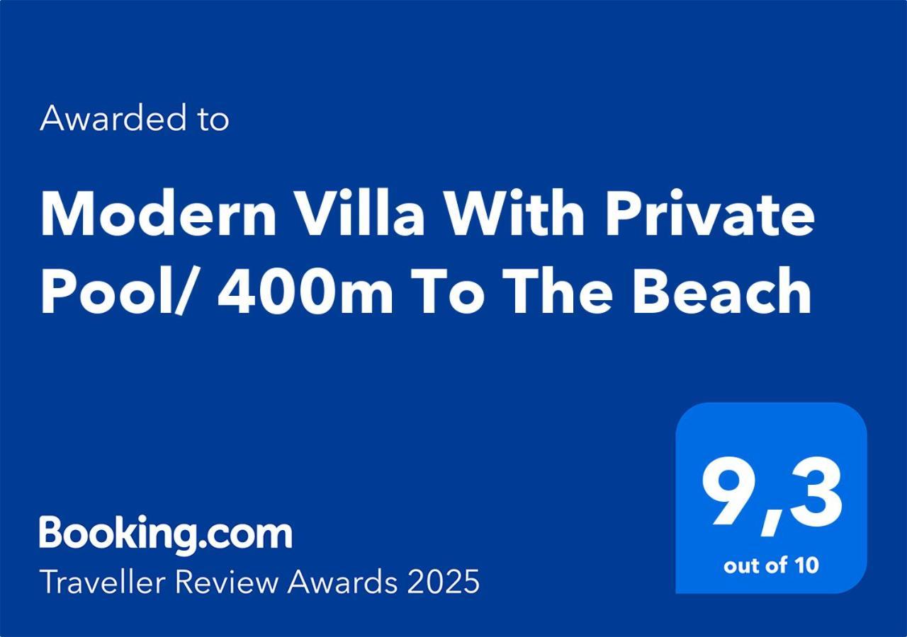 Modern Villa With Private Pool/ 400M To The Beach Grao de Castellon Ngoại thất bức ảnh